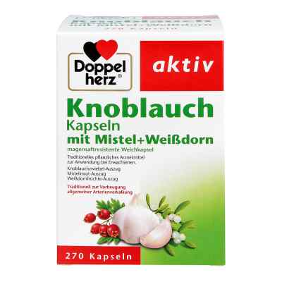 Doppelherz kapsułki - czosnek jemioła głóg zamów na apo-discounter.pl