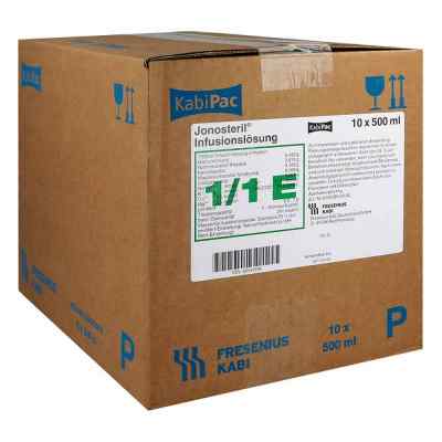 Jonosteril Plastik Inf.-lsg. 10X500 ml od Fresenius Kabi Deutschland GmbH PZN 00541598