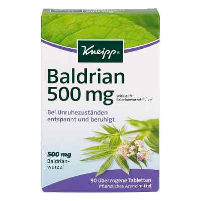 Kneipp Baldrian 500 tabletki powlekane zamów na apo-discounter.pl