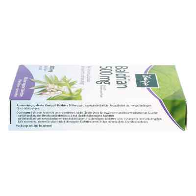 Kneipp Baldrian 500 tabletki powlekane zamów na apo-discounter.pl