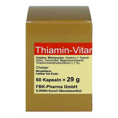 Thiamin Kapseln Vitamin B1 zamów na apo-discounter.pl