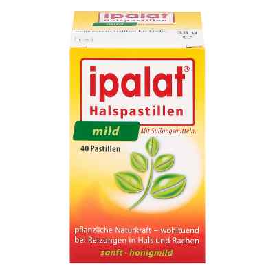 Ipalat mild łagodne pastylki na gardło zamów na apo-discounter.pl