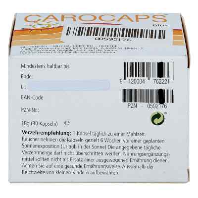 Carocaps 100 Plus kapsułki zamów na apo-discounter.pl