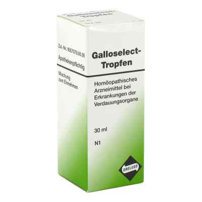 Galloselect Tropfen 30 ml od Dreluso-Pharmazeutika Dr.Elten & PZN 00605022
