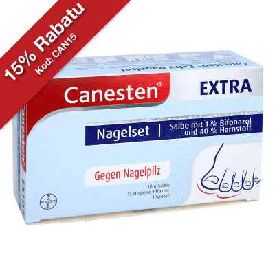 Canesten Extra zestaw na grzybicę paznokci