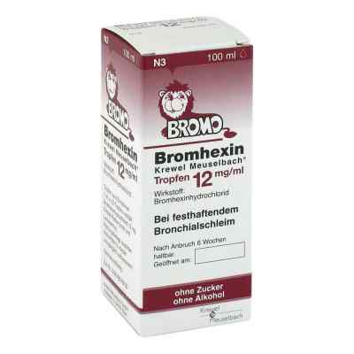 Bromhexin Krewel Meuselb.tropfen 12mg/ml zamów na apo-discounter.pl
