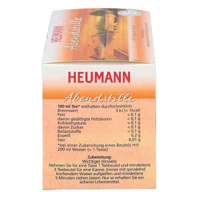 Heumann Tee Abendstille herbata wieczorna saszetki zamów na apo-discounter.pl