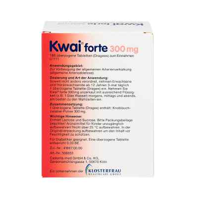 Kwai forte 300 mg drażetki zamów na apo-discounter.pl