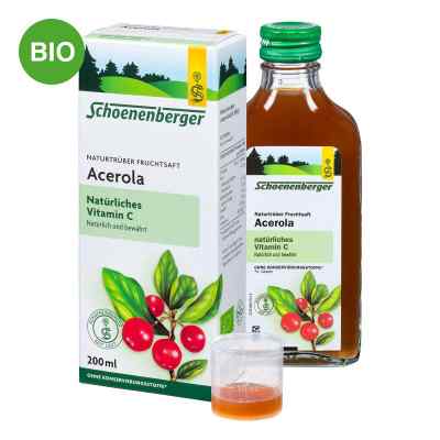 Acerola Schoenenberger sok z aceroli BIO zamów na apo-discounter.pl
