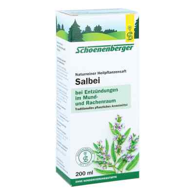 Salbei Saft Schoenenberger Heilpflanzensaefte zamów na apo-discounter.pl