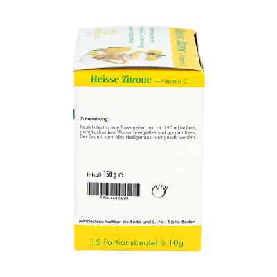 Rozgrzewająca cytryna + Vitamin C w proszku saszetki zamów na apo-discounter.pl