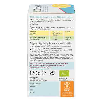 Chlorella 500 mg Bio Naturland tabletki zamów na apo-discounter.pl