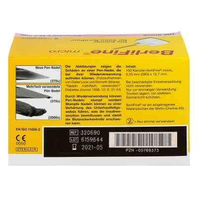 Berlifine Micro Kanuelen 0,33x12,7 mm zamów na apo-discounter.pl