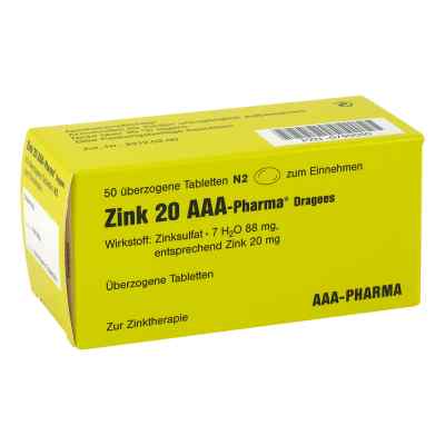 Zink 20 Aaa Pharma Dragees zamów na apo-discounter.pl