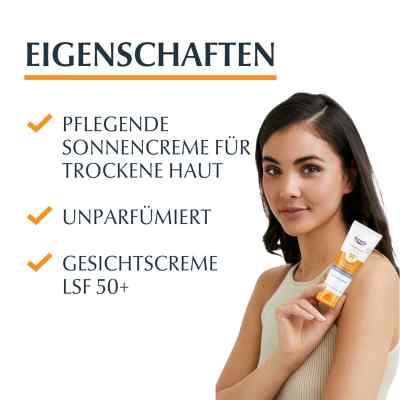Eucerin Sun Krem do opalania SPF 50+ zamów na apo-discounter.pl