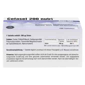 Cefasel 200 nutri Selen tabletki zamów na apo-discounter.pl