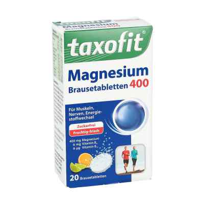 Taxofit Magnesium 400 + B6 + B12 tabletki musujące zamów na apo-discounter.pl