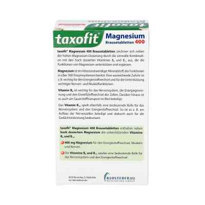 Taxofit Magnesium 400 + B6 + B12 tabletki musujące Taxofit Magnesium 400 + B6 + B12 tabletki musujące