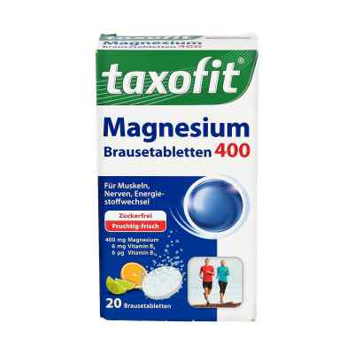 Taxofit Magnesium 400 + B6 + B12 tabletki musujące Taxofit Magnesium 400 + B6 + B12 tabletki musujące
