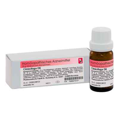 Cimicifuga D 6 Globuli 10 g od Dr.RECKEWEG & Co. GmbH PZN 00907912