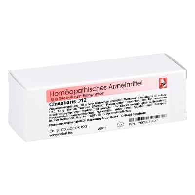 Cinnabaris D 12 Globuli 10 g od Dr.RECKEWEG & Co. GmbH PZN 00907964