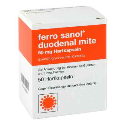 Ferro Sanol duo mite 50mg magens.r.Pel.i.Kps. zamów na apo-discounter.pl