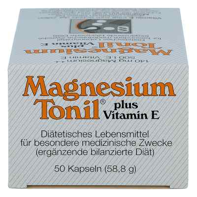 Magnesium Tonil plus wit. E kapsułki zamów na apo-discounter.pl