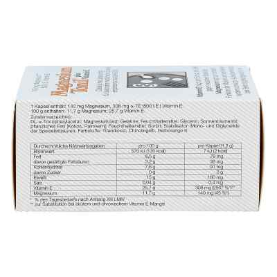 Magnesium Tonil Magnez + wit. E kapsułki zamów na apo-discounter.pl