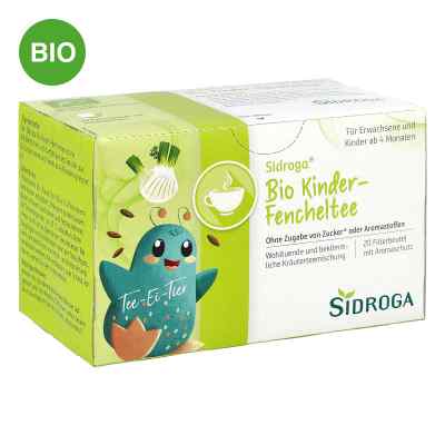 Sidroga Bio Kinder herbata dla dzieci z kopru włoskiego saszetki 20X2.0 g od Uriach Germany GmbH PZN 00953935