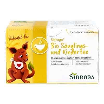 SIDROGA Bio herbata w torebkach dla dzieci i niemowląt zamów na apo-discounter.pl