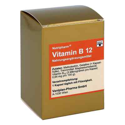 Witamina B12 Nutripharm kapsułki zamów na apo-discounter.pl