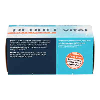 Dedrei vital tabletki zamów na apo-discounter.pl