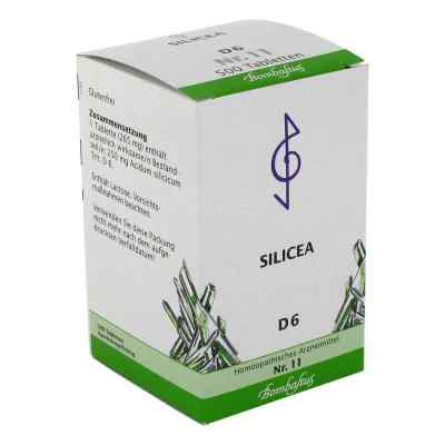 Biochemie 11 Silicea D 6 Tabl. 500 szt. od Bombastus-Werke AG PZN 01073998