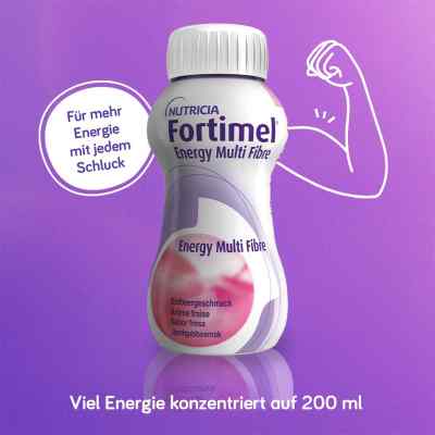 Fortimel Energy Multi Fibre smak truskawkowy zamów na apo-discounter.pl