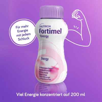 Fortimel Energy o smaku truskawkowym do picia zamów na apo-discounter.pl