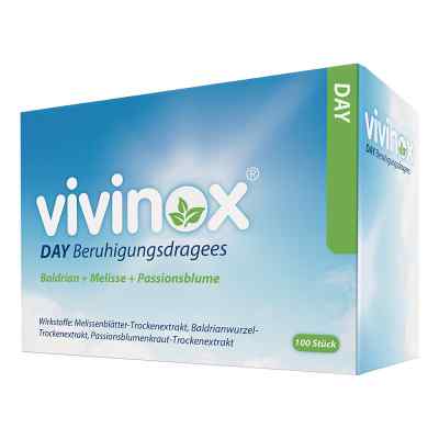 Vivinox Day drażetki uspokajające z walerianą, melisą i passiflo zamów na apo-discounter.pl