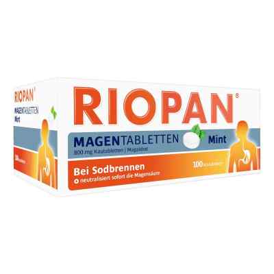 Riopan Magen Tabletten Mint 800 mg Kautabletten 100 szt. od DR. KADE Pharmazeutische Fabrik PZN 01139645