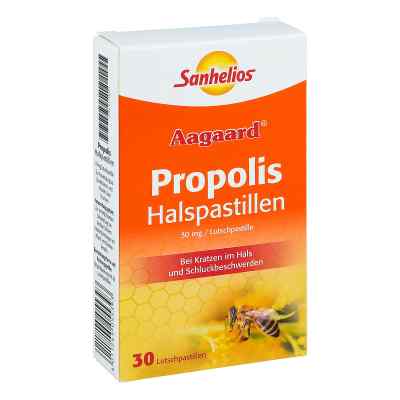 Sanhelios Pastylki na gardło z propolisem zamów na apo-discounter.pl