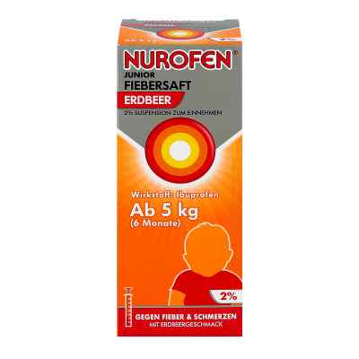 Nurofen Junior Fiebersaft Erdbeer 2% zamów na apo-discounter.pl