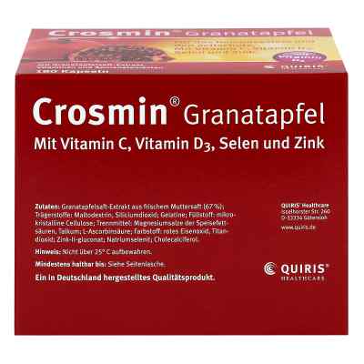 Crosmin kapsułki z ekstraktem z granatu zamów na apo-discounter.pl