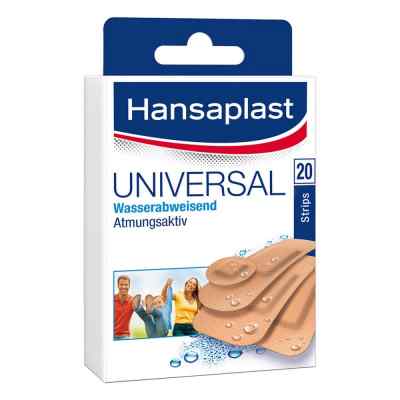 Hansaplast Universal Strips plastry wodoodporne w 4 rozmiarach zamów na apo-discounter.pl