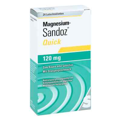 Magnesium Sandoz Quick Minerals tabletki do ssania zamów na apo-discounter.pl