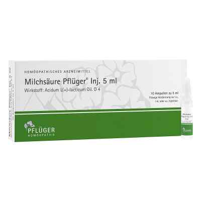 Pflüger Milchsäure ampułki do iniekcji 10 szt. od Homöopathisches Laboratorium Ale PZN 01222429