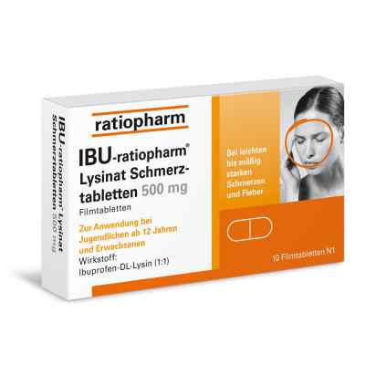 IBU Ratiopharm Lysinat 500 mg lek przeciwbólowy zamów na apo-discounter.pl