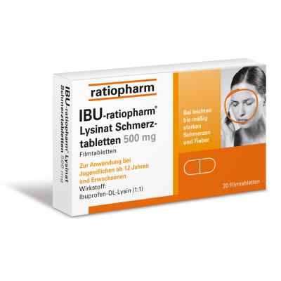 IBU Ratiopharm Lysinat 500 mg lek przeciwbólowy zamów na apo-discounter.pl