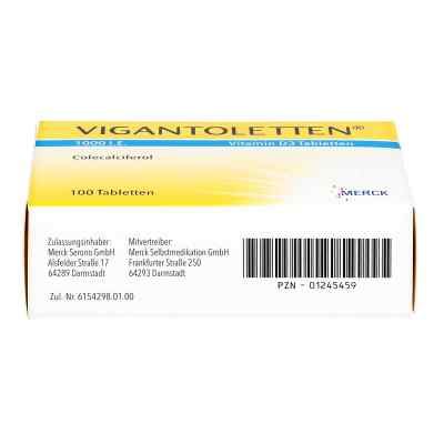 Vigantoletten 1000 I.e. Vitamin D3 Tabletten Vigantoletten 1000 I.e. Vitamin D3 Tabletten