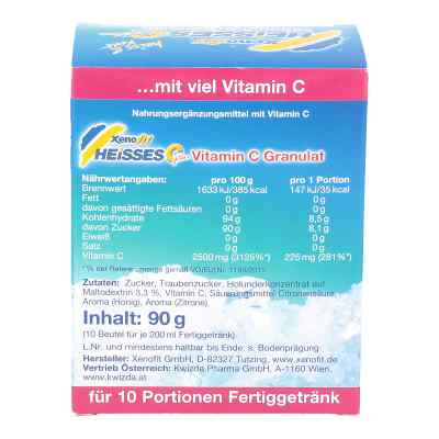 Xenofit Heisses C plus Holunderextrakt Btl. Xenofit Heisses C plus Holunderextrakt Btl.