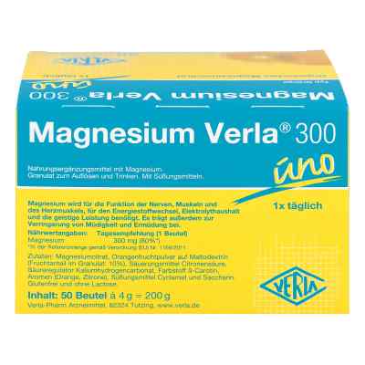 Magnesium Verla Uno 300 saszetki z granulatem zamów na apo-discounter.pl
