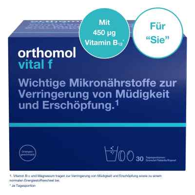 Orthomol Vital F 30 granulat/kapsułki zamów na apo-discounter.pl
