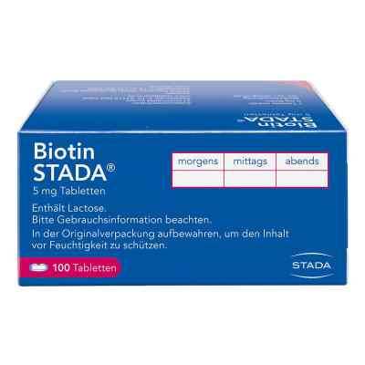 Biotin Stada 5 mg Tabl. zamów na apo-discounter.pl